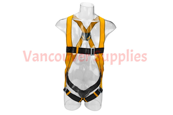 Universal Full-Body Anti-fall Safety Harness D-Ring Adjustable Buckles