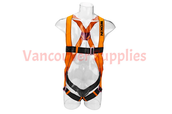 Universal Full-Body Anti-fall Safety Harness D-Ring Adjustable Buckles