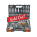 1/4 1/2 Drive Ratchet Wrench Spark Plug Bits Metric 4-32mm Socket Set