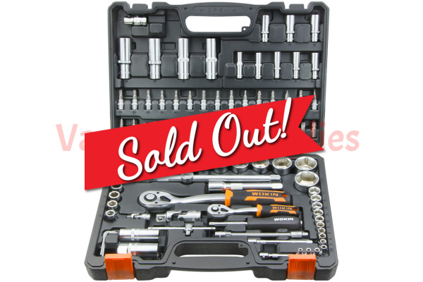 1/4 1/2 Drive Ratchet Wrench Spark Plug Bits Metric 4-32mm Socket Set