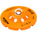 4.5inch 115mm Double Row Diamond Segmented Grinder Cup Grinding Wheel