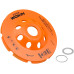 4.5inch 115mm Double Row Diamond Segmented Grinder Cup Grinding Wheel