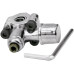 Piercing Service Valves Refrigerator Refill Tap 1/4 5/16 3/8inch Pipes