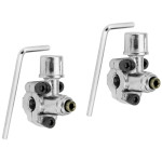 Piercing Service Valves Refrigerator Refill Tap 1/4 5/16 3/8inch Pipes