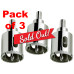 3 Pack Diamond Hole Saw 1-3/8inch 35mm Ceramic Tile Granite Drill Bit