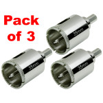 3 Pack Diamond Hole Saw 1-3/8inch 35mm Ceramic Tile Granite Drill Bit