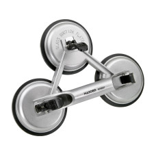 Heavy Duty Aluminum 3 Suction Cup Glass Handle Lifter Puller Gripper