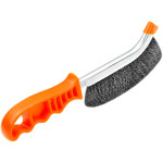 Wire Hand Copper Plated Steel Scratch Brush Bristles Rust Removal Tool