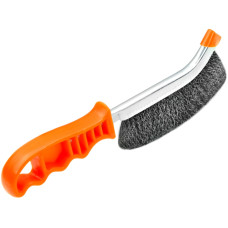 Wire Hand Copper Plated Steel Scratch Brush Bristles Rust Removal Tool