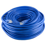 Blue 100Ft RJ-45 23AWG Cat-6 UTP Gigabit Ethernet Lan Network Cable