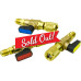 R134A Manifold Gauge Refrigerant Charging Set of 3 Ball Valve Adapters