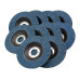 10pcs 4.5in 80G Flap Disc Fiberglass Backing Wood Metal Angle Grinder