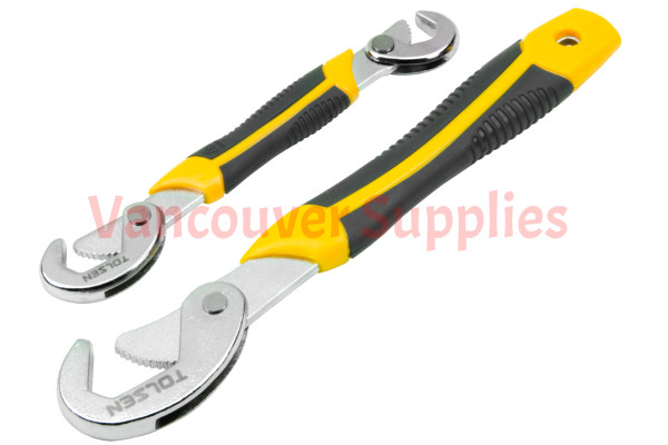 Two Pieces Multi-Function 9-32mm Universal Adjustable Spanner Wrenches