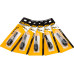 Pack of 5 Pieces 1/4 Hex Shank Drill Magnetic Screwdriver Bit Holder