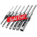 7pc Square Hole Mortise Chisel Drill Bit HSS Woodworking Saw Mortising