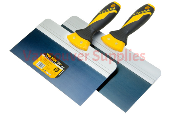 10in & 12in Steel Drywall Finishing Paint Scraper Premium Taping Knife