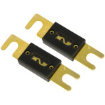 2PCs 100AMP 100A Car ANL Glass Fuse For Car Audio Power Installation