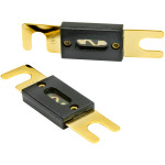2PCs 100AMP 100A Car ANL Glass Fuse For Car Audio Power Installation