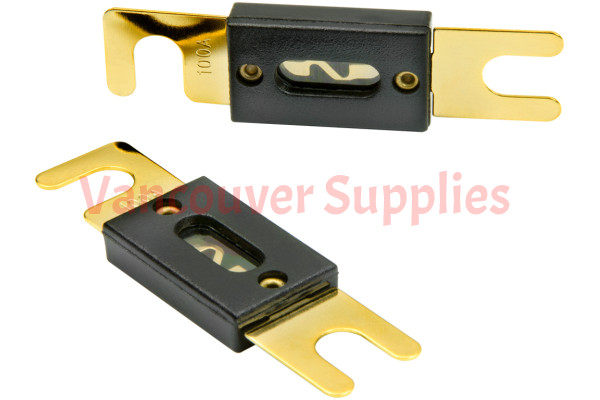 2PCs 100AMP 100A Car ANL Glass Fuse For Car Audio Power Installation
