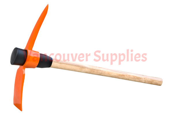 5lbs Pick Mattock Axe Garden Cutter Soil Digging Tool Wooden Handle