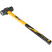 8Lb 26inch Heavy Duty Sledge Hammer Fibreglass Handle Rubberized Grip