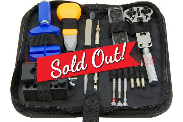 13pcs Watch Repair Tool Kit Pin Strap Belt Adjustment Remover Opener