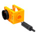 Wood Door Lock Hole Installation Jig Guide Metal Holesaw Drill Arbor