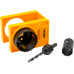 Wood Door Lock Hole Installation Jig Guide Metal Holesaw Drill Arbor