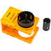 Wood Door Lock Hole Installation Jig Guide Metal Holesaw Drill Arbor