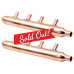 2 Pack 3/4in Inlet 1/2in PEX Water Outlet 4 Ports Closed End Manifold