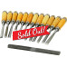 14Pcs Wood Carving Chisel Rasp File Set Woodworking Detailed Hand Tool