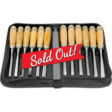 14Pcs Wood Carving Chisel Rasp File Set Woodworking Detailed Hand Tool