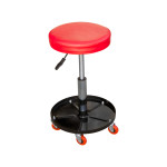 Rolling Creeper Garage Shop Pneumatic Height Adjustable Mechanic Stool
