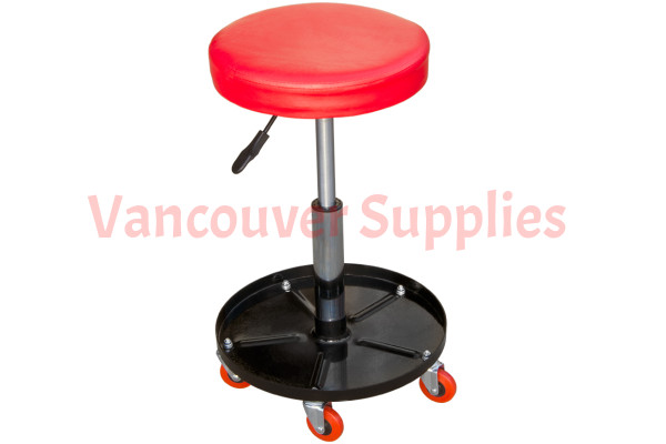 Rolling Creeper Garage Shop Pneumatic Height Adjustable Mechanic Stool