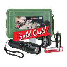 Outdoor Ultra Bright 5-Modes White Light Zooming Camping Flashlight