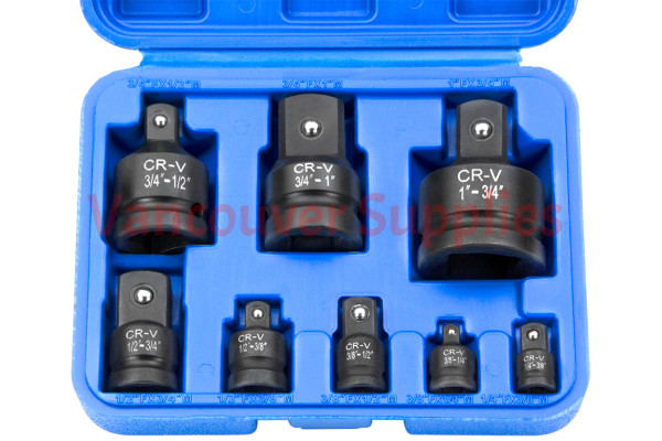 1/4 3/8 1/2 1inch Square Drive Up-Size Reducer Impact Socket Adapters