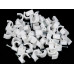 50pcs Cable Wire Coax Clips Plastic Body Steel Nail RG6 RG59 Antenna