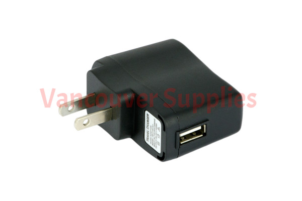 HD-C104 Power Supply Wall Adapter USB Charger US Plug for MP3 Player