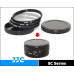 JJC SC-77 Camera Filter Protection Stack Cap Storage Case 77MM Filters