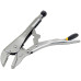 10inch Locking Mole Wrench Vice Grips Straight Jaw Lock Clamp Pliers