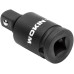 Universal 1/2 Drive Joint Impact Socket Swivel Ratchet Socket Adapter