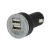 Portable Mini Dual USB Car Charger for iPhone iPad Samsung 5V 1A 2.1A