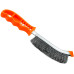 12pc Wire Hand Copper Plated Steel Scratch Brush Bristles Rust Removal