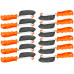 12pc Wire Hand Copper Plated Steel Scratch Brush Bristles Rust Removal