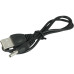 DC 3.5mm Plug to USB Charging Power Charge Cable Wire 5V DC Connector