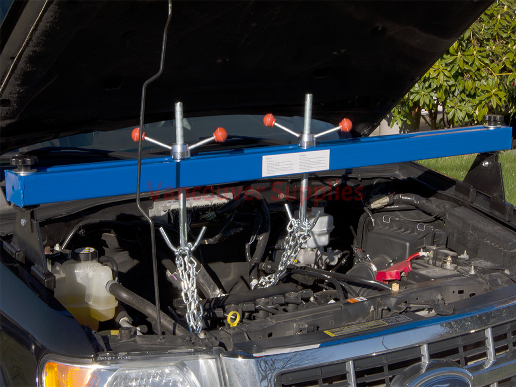 1100lbs Adjustable Engine Support Bar 2 Points Lift Holder ...
