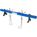1100lbs Adjustable Engine Support Bar 2 Points Lift Holder Hoist Hooks