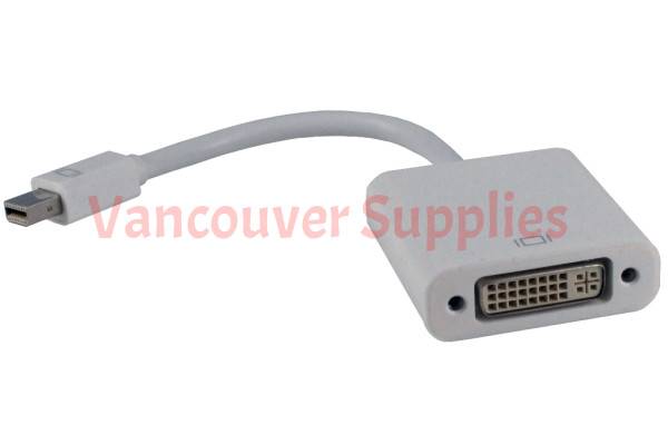 Mini DisplayPort to DVI Converter for MAC iMac and MacBook Pro Laptop