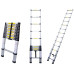 12.5Ft Light Aluminum Telescopic Telescoping Folding Extendable Ladder