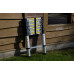 12.5Ft Light Aluminum Telescopic Telescoping Folding Extendable Ladder